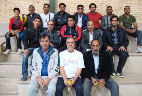 برتری تیم والیبال کهن آباد در مسابقه دوستانه با تیم گرمسار